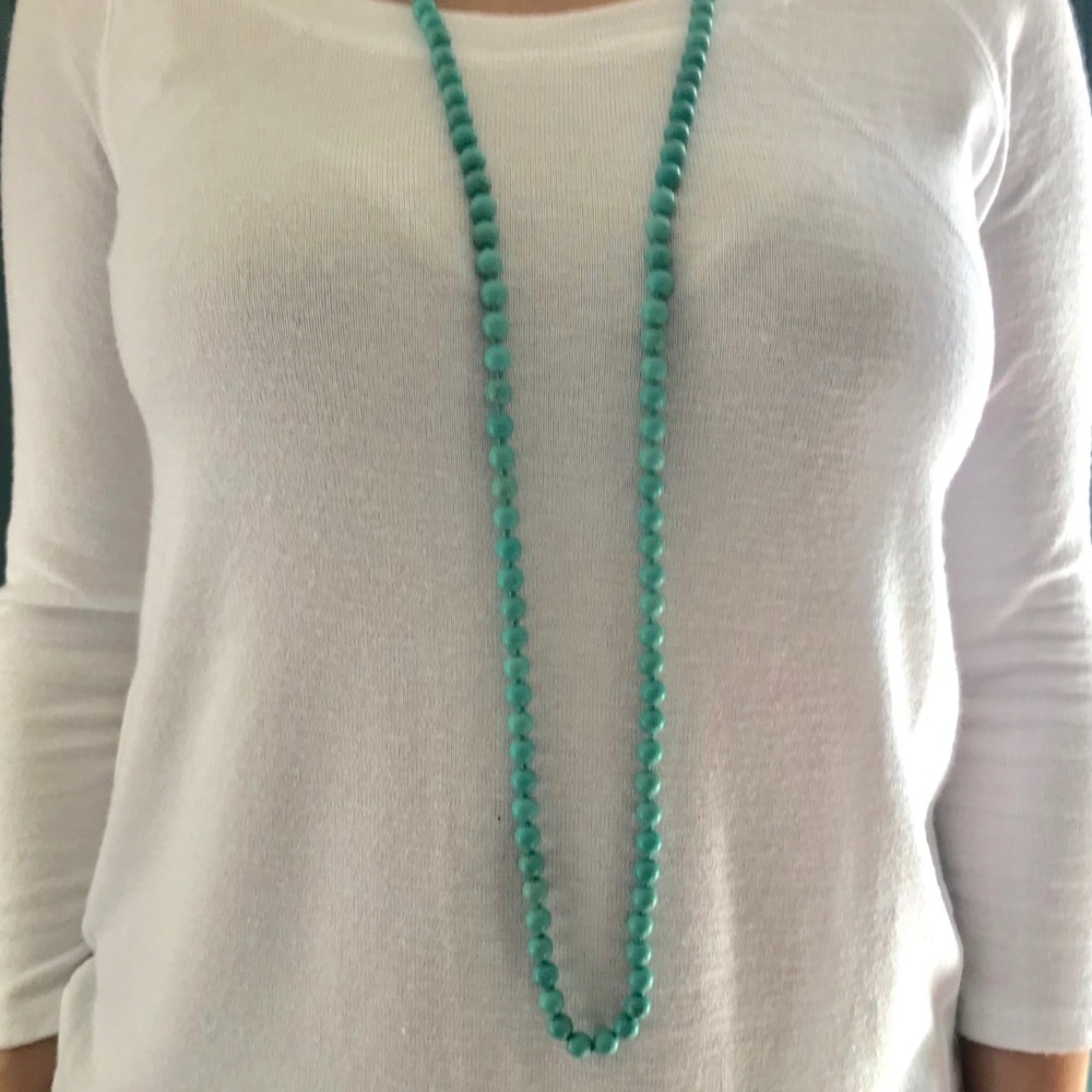 Turquoise Beaded Necklace